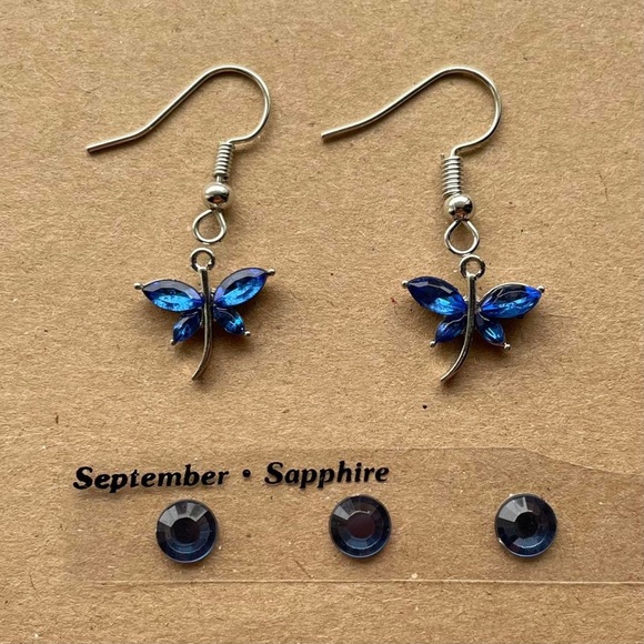 DRAGONFLY EARRINGS - Picture 10 of 16